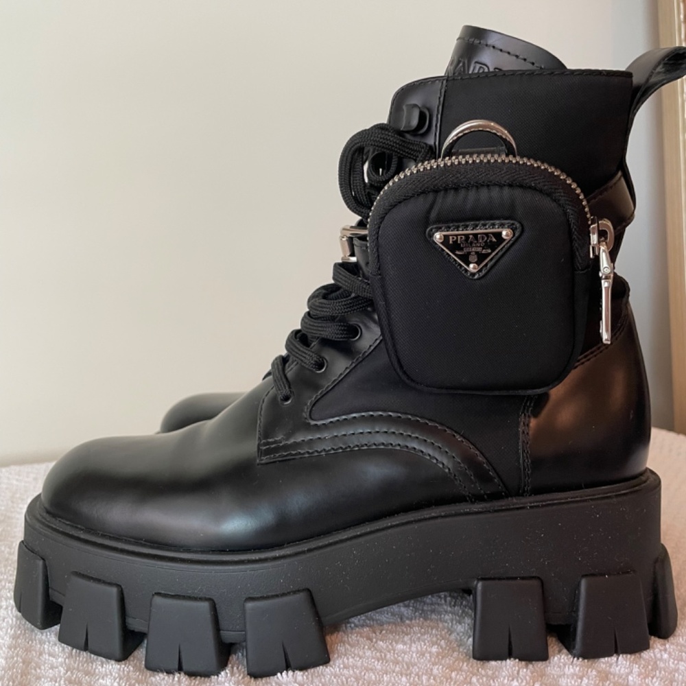 Prada Combat Boot - image 2